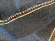 Load image into Gallery viewer, Designer Antique Slate 100% Linen     1/4 Meter Price