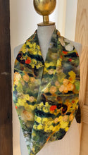 Load image into Gallery viewer, Reversible Monet  100% Silk Charmeuse Infinity Scarf