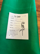 Load image into Gallery viewer, #1744 Kelly Green 100% Linen Remnant