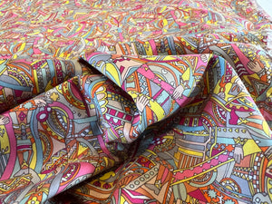 Liberty Tana Lawn Pink Royal Suits   1/4 Metre Price
