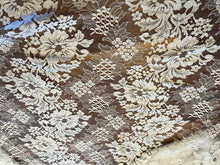 Load image into Gallery viewer, #1170  White Solstice Double Scalloped Chantilly Lace Remnant.