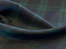 Load image into Gallery viewer, Blackwatch  100% Wool Flannel Tartan  1/4 Metre Price