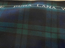 Load image into Gallery viewer, Blackwatch  100% Wool Flannel Tartan  1/4 Metre Price