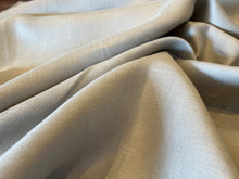 Load image into Gallery viewer, Designer Icebreaker Satin Backed  100% Linen     1/4 Meter Price