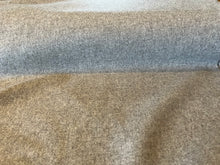 Load image into Gallery viewer, Grey Mix Melton 95% Wool 5% Polyester      1/4 Meter Price