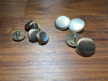 Load image into Gallery viewer, Silver with Gold Ring Suiting Button   Price per Button