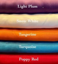 Load image into Gallery viewer, Light Plum 100% Handkerchief Linen.    1/4 Metre Price