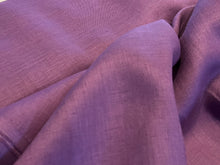 Load image into Gallery viewer, Light Plum 100% Handkerchief Linen.    1/4 Metre Price