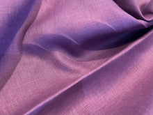 Load image into Gallery viewer, Light Plum 100% Handkerchief Linen.    1/4 Metre Price
