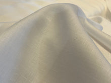 Load image into Gallery viewer, Snow White 100% Handkerchief Linen.    1/4 Metre Price