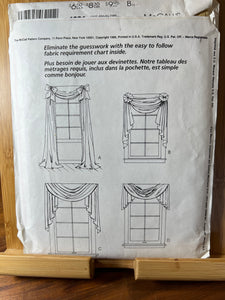 McCall's Vintage Sewing Pattern #4621 Home Dec