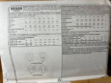 Load image into Gallery viewer, McCall's Vintage Sewing Pattern #5668 Size 8-10-12-14-16-18-20
