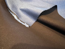 Load image into Gallery viewer, #1038 Reversible Black &amp; Royal 100% Cotton Denim.   1/4 Metre Price