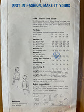 Load image into Gallery viewer, Vintage Vogue Sewing Pattern #5694  Size 12