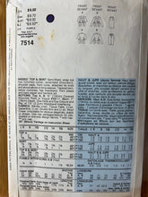 Load image into Gallery viewer, Vintage Vogue Sewing Pattern #7514  Size 12-14-16 Cut Size 14