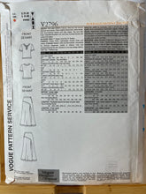 Load image into Gallery viewer, RARE Vogue Sewing Pattern #2796  Size 18-20-22