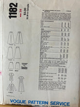 Load image into Gallery viewer, RARE Vintage Vogue Sewing Pattern #1182  Size 38