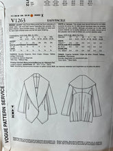 Load image into Gallery viewer, Vogue Sewing Pattern #1263 Size: Lg-Xlg-XXlg