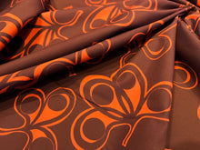 Load image into Gallery viewer, Shades of Crimson Abstract Shirting 100% Cotton   1/4 Metre Price