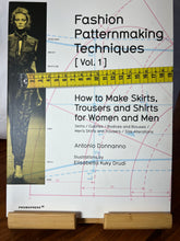 Load image into Gallery viewer, Fashion Patternmaking Techniques Volume #1