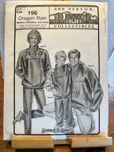 Load image into Gallery viewer, Ann Person Collectibles Sewing Pattern #196