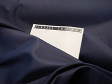 Load image into Gallery viewer, Marine Blue 97% Cotton 3% Spandex  1/4 Metre Price