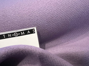 Exclusive Designer Lavender 50% Cashmere 50% Wool Coating.  1/4 Metre Price