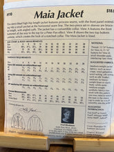 Load image into Gallery viewer, Maia Jacket #110  La Fred Patterns by Fred Bloebaum Sizes 6-26