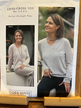 Load image into Gallery viewer, #5206 Criss- Cross Top Loes Hinse Design Pattern XXS - XXL