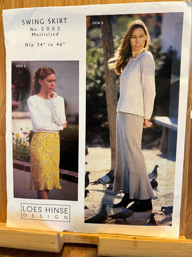 #5002 Swing Skirt Loes Hinse Design Pattern XXS - XXL