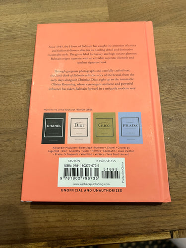 Little Book of Balmain