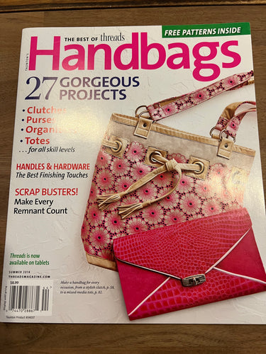 Threads Magazine  Special Edition Handbags Summer 2014