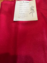 Load image into Gallery viewer, #1502 Radiant Red 100% Virgin Wool Remnant