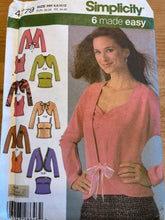 Load image into Gallery viewer, Simplicity Pattern #4779  Blouse &amp; Jacket Pattern Size 6-8-10-12