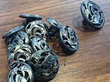 Load image into Gallery viewer, Floral Filigree Button.   Price per Button
