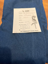Load image into Gallery viewer, #1752 Denim Blue Stretch Knit 56% Cotton 34% Poly 10% Spandex Remnant