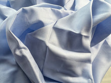 Load image into Gallery viewer, #1802 Baby Blue Check Italian 100% Cotton Shirting Remnant