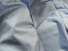 Load image into Gallery viewer, #1803  Baby Blue Check Italian 100% Cotton Shirting Remnant