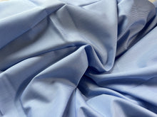 Load image into Gallery viewer, #1808  Baby Blue Micro Mini Windowpane Italian 100% Cotton Shirting Remnant