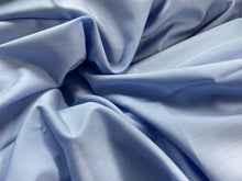 Load image into Gallery viewer, #1808  Baby Blue Micro Mini Windowpane Italian 100% Cotton Shirting Remnant