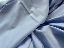 Load image into Gallery viewer, #1808  Baby Blue Micro Mini Windowpane Italian 100% Cotton Shirting Remnant