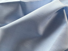 Load image into Gallery viewer, #1809  Baby Blue Plaid Italian 100% Cotton Shirting Remnant
