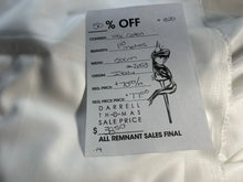 Load image into Gallery viewer, #1820  Snow White Italian 100% Cotton Shirting Remnant