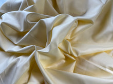 Load image into Gallery viewer, #1832  Butter Yellow Italian 100% Cotton Shirting Remnant