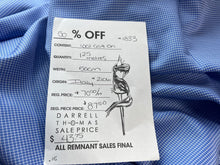 Load image into Gallery viewer, #1833  Royal Mini Windowpane Italian 100% Cotton Shirting Remnant