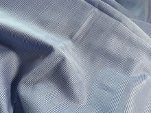Load image into Gallery viewer, #1834  Royal Blue Plaid Italian 100% Cotton Shirting Remnant