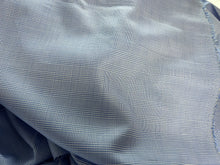 Load image into Gallery viewer, #1834  Royal Blue Plaid Italian 100% Cotton Shirting Remnant