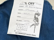 Load image into Gallery viewer, #1752 Denim Blue Stretch Knit 56% Cotton 34% Poly 10% Spandex Remnant