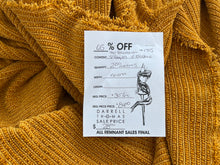 Load image into Gallery viewer, #1715 Goldenrod Chenille Remnants