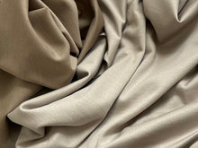 Load image into Gallery viewer, FF#192 Designer Taupe &amp; Stone Reversible 100% Wool Double  Knit Remnants 90% off!